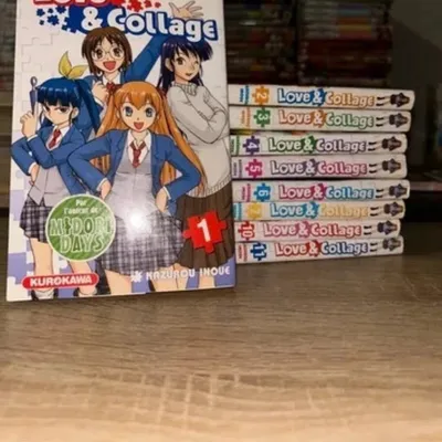 Manga Love & Collage tomes 1 à 7 + 10/11 (9 tomes)